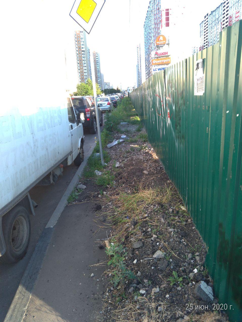 vkd.kiev.ua - Фото тротуару по вул.Драгоманова