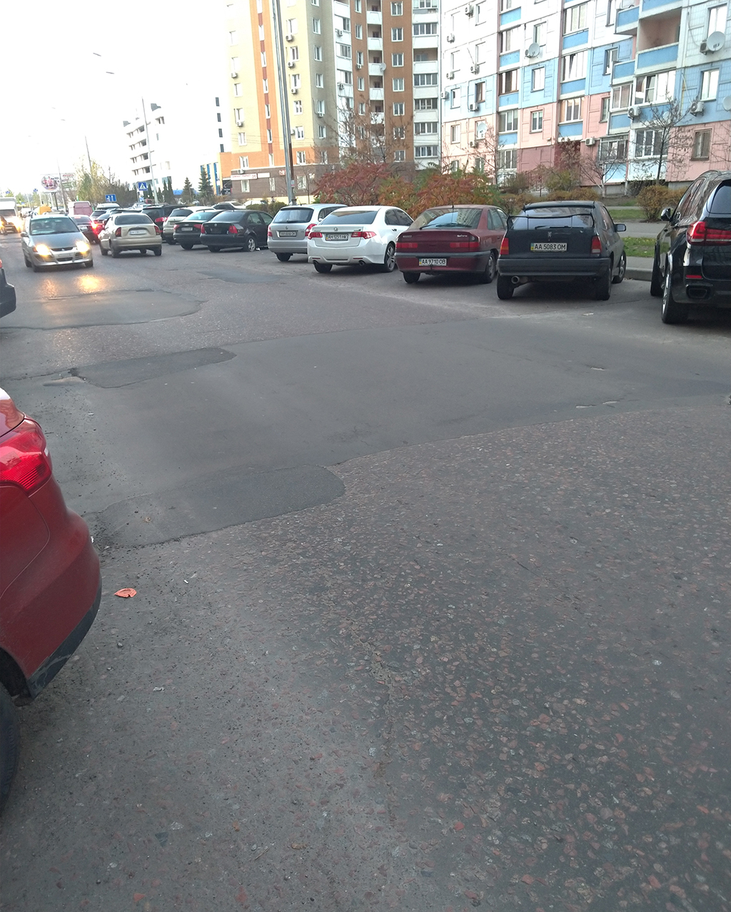 Результат ямкового ремонту Київ, вул.Драгоманова, 2 (АШАН) vkd.kiev.ua Результат ямкового ремонту Київ, вул.Драгоманова, 2 (АШАН)